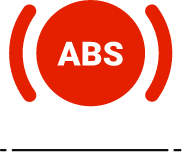 ABS warning symbol